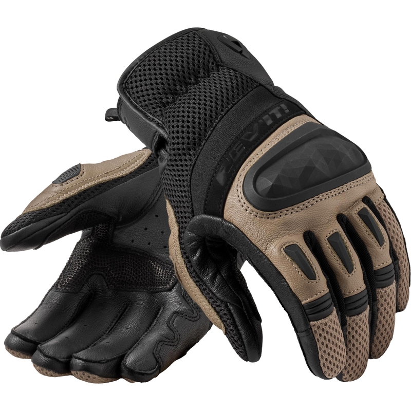 Revit Dirt 4 motorcykelhandsker, sort-sand