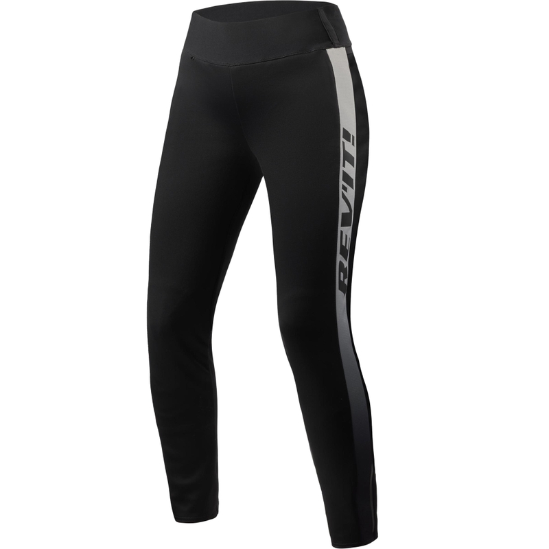Revit Talia dame forlængede motorcykelleggings sort-hvid