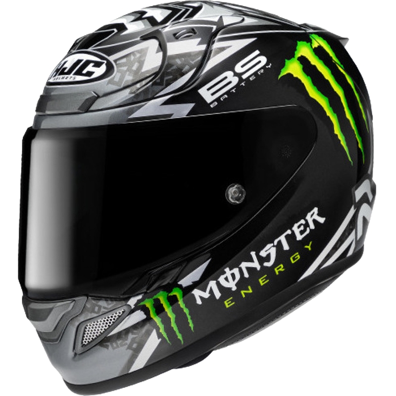 HJC RPHA 12 Quartararo Replica BL MC5 Integralhjelm, Sort