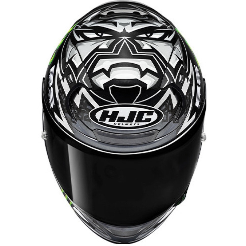 HJC RPHA 12 Quartararo Replica BL MC5 Integralhjelm, Sort