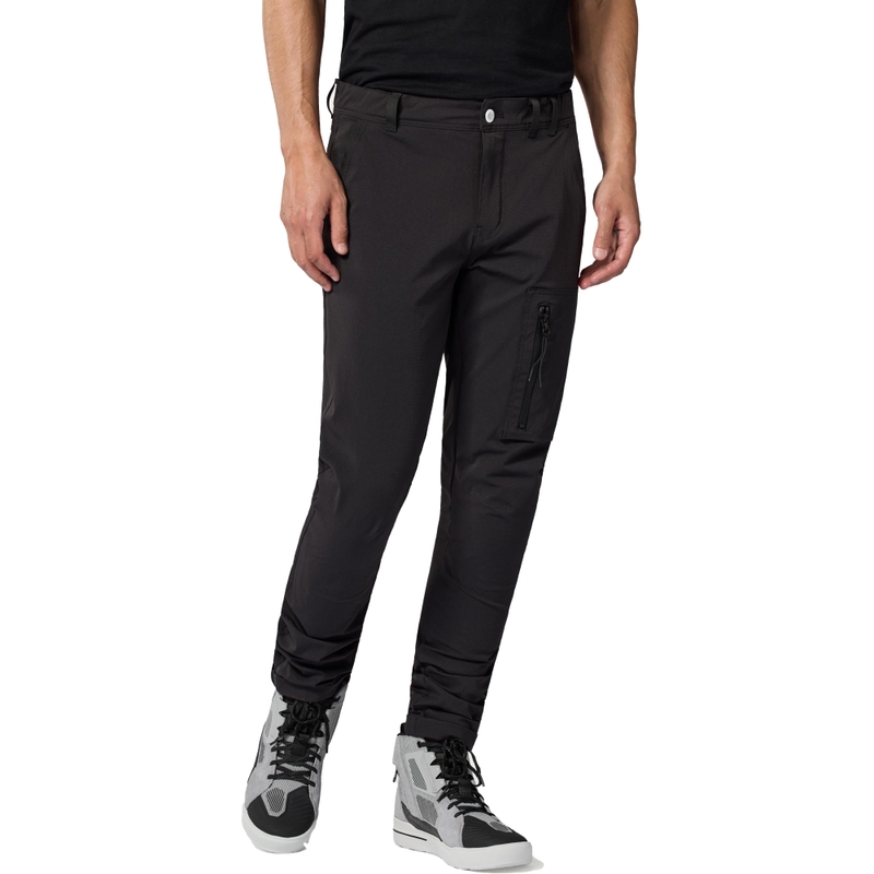 Motorcykelbukser Revit Chino Terry Skinny, Sort
