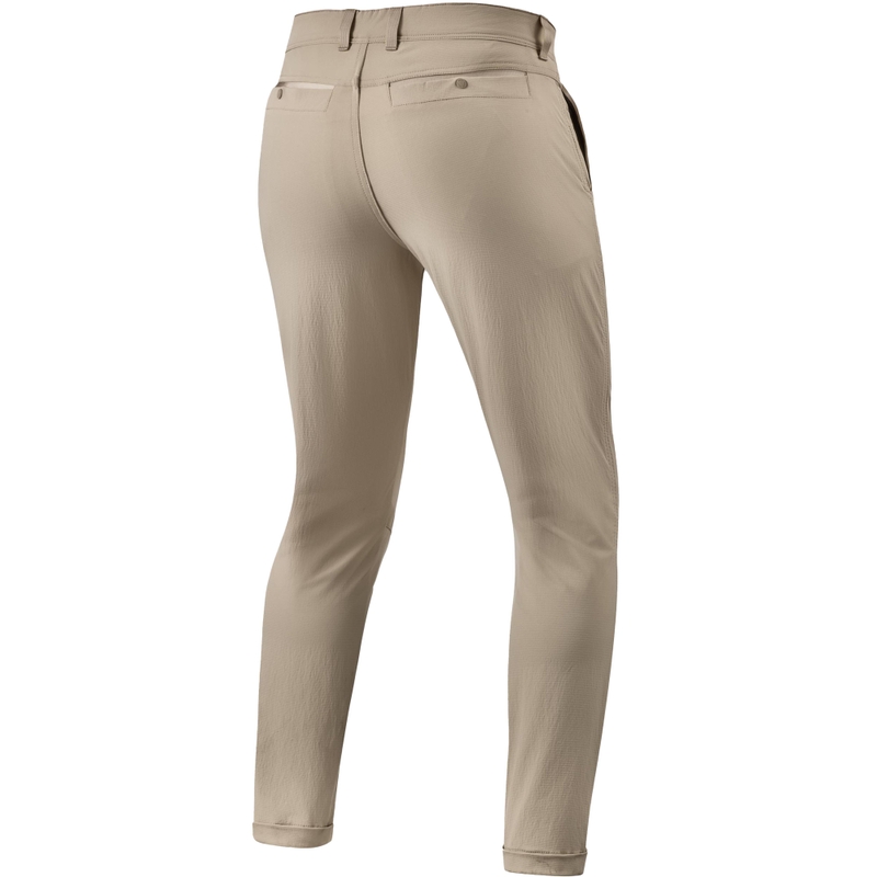 Revit Chino Terry Skinny Short motorcykelbukser, sand