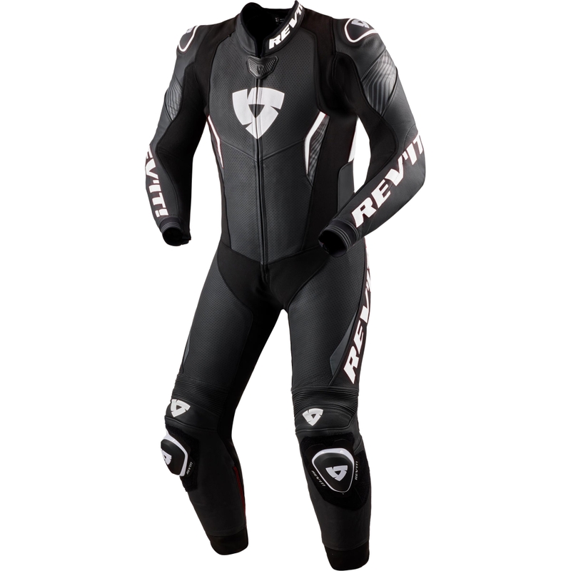 Revit Argon 3 motorcykeldragt sort-hvid