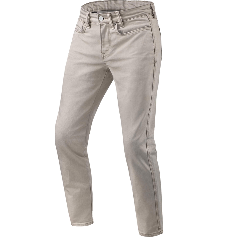 Revit Jamison Slim Extra Cropped Motorcykeljeans Sand