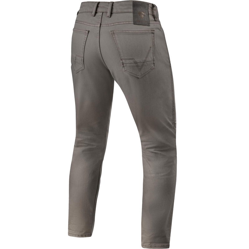 Revit Jamison Slim Extra Cropped Motorcykeljeans Mørk Oliven