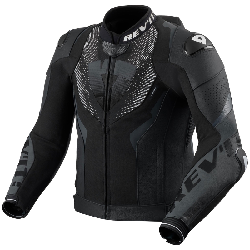 Revit Hyperspeed 3 PRO læder motorcykeljakke sort-antracit