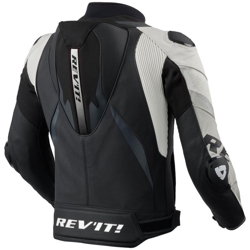 Revit Hyperspeed 3 PRO læder motorcykeljakke sort-hvid