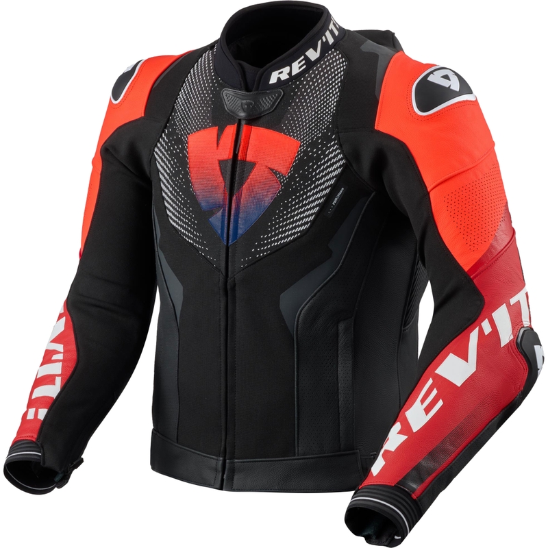 Revit Hyperspeed 3 PRO læder motorcykeljakke sort-rød