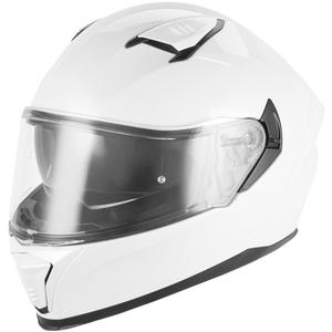Fullface motorcykelhjelm NOX N402 hvid