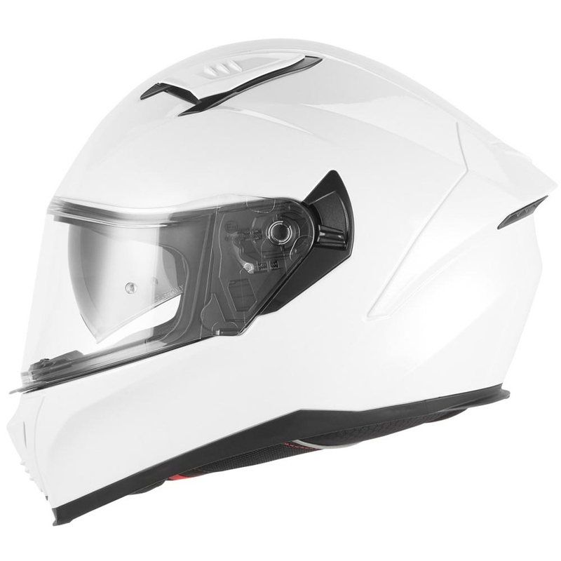 Fullface motorcykelhjelm NOX N402 hvid