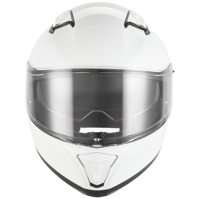 Fullface motorcykelhjelm NOX N402 hvid