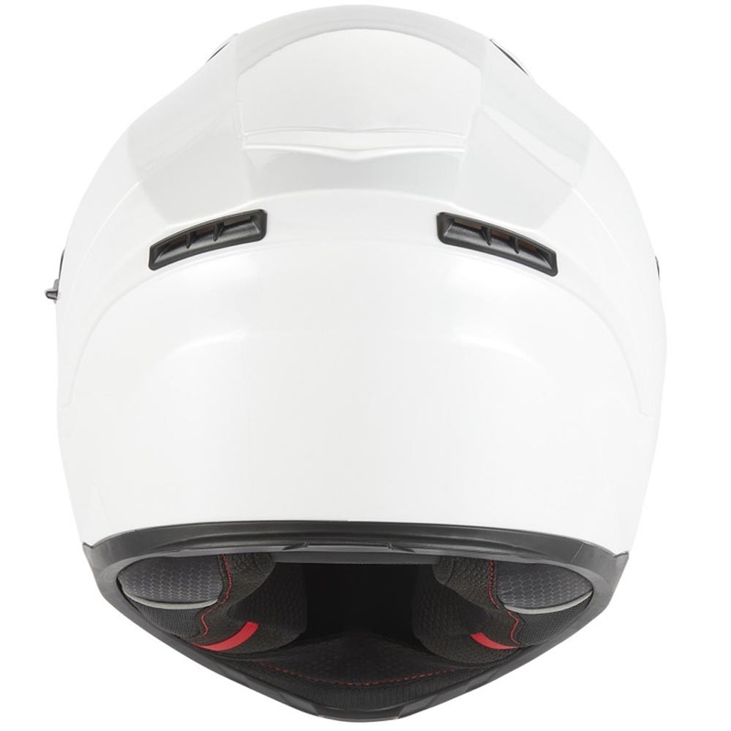 Fullface motorcykelhjelm NOX N402 hvid