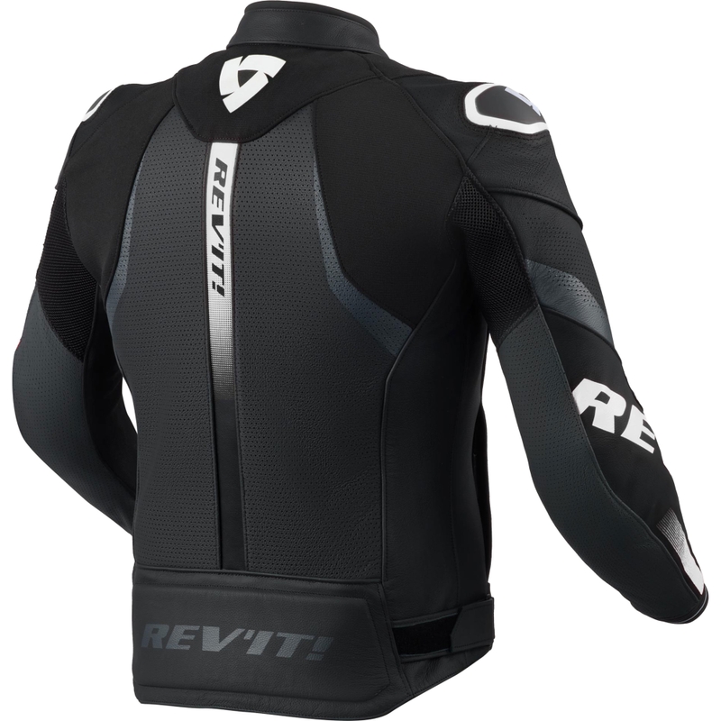 Revit Hyperspeed 3 Air læder motorcykeljakke sort-hvid