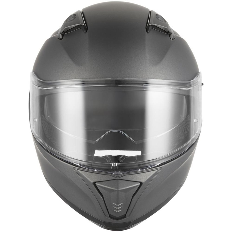 NOX N402 fullface motorcykelhjelm, mat titanium