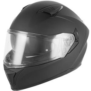 Fullface motorcykelhjelm NOX N402 mat sort