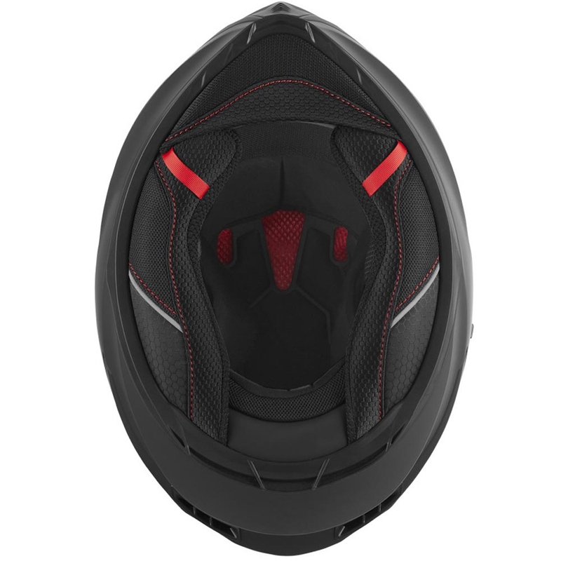 Fullface motorcykelhjelm NOX N402 mat sort