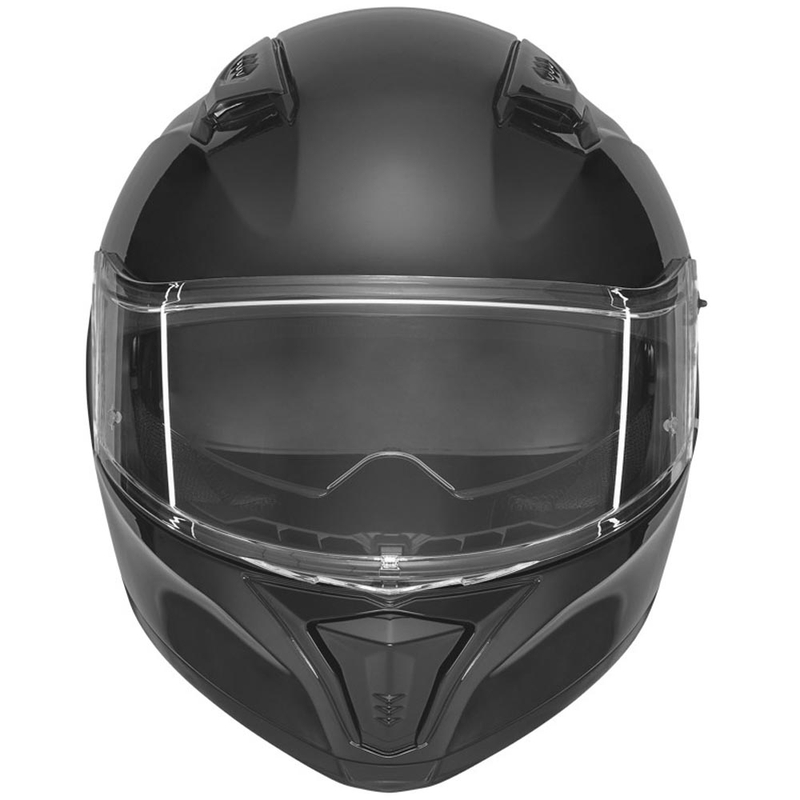 NOX N402 integralhjelm, sort