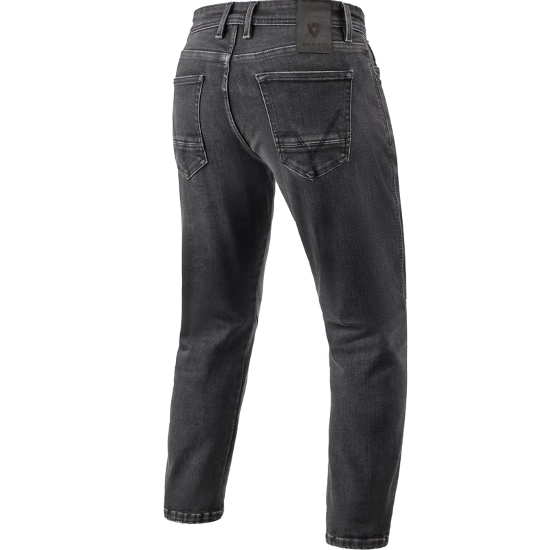 Revit Detroit 3 Tapered Classic Motorcykeljeans, Mørkegrå