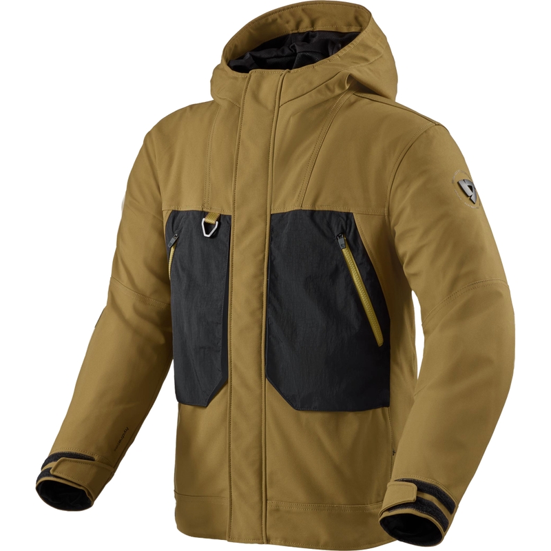 Revit Entropy H2O motorcykeljakke brun-sort