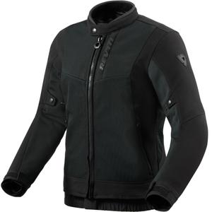 Motorcykeljakke Revit Highcrest Dame, Sort