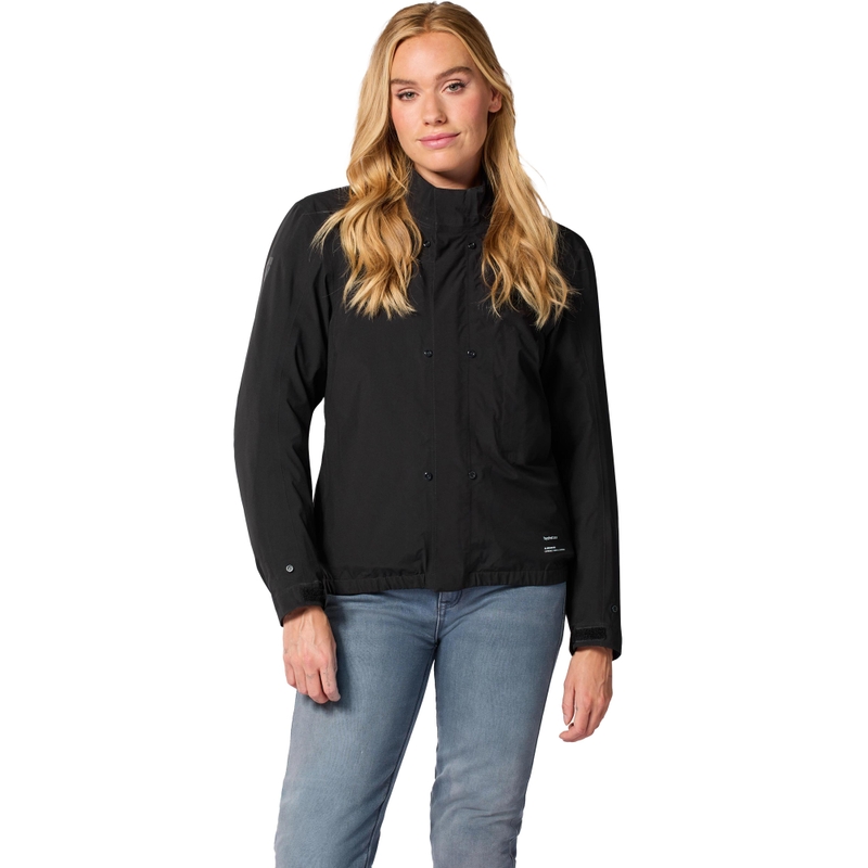 Motorcykeljakke Revit Highcrest Dame, Sort