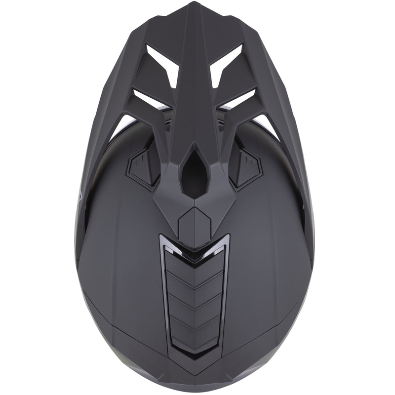 Enduro motorcykelhjelm ZED XD1 mat sort-mørkegrå