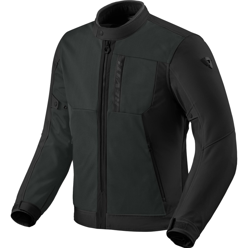 Motorcykeljakke Revit Highcrest, Sort