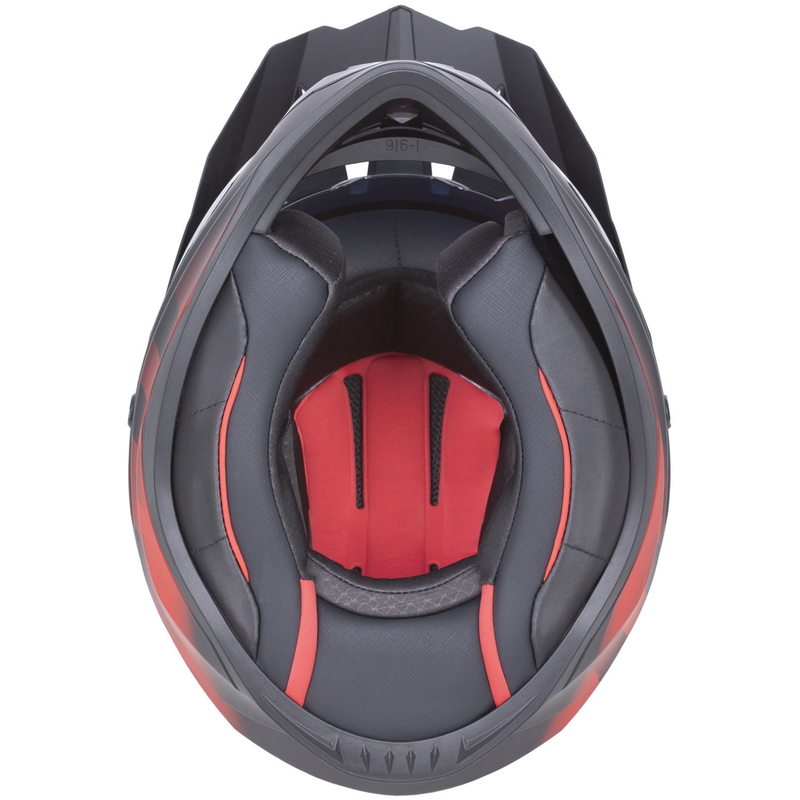 Enduro motorcykelhjelm ZED XD1 mat sort-mørkegrøn