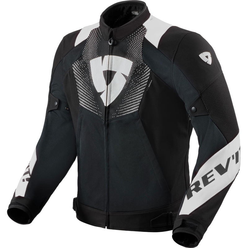 Revit Hyperspeed 3 GT Air motorcykeljakke sort-hvid