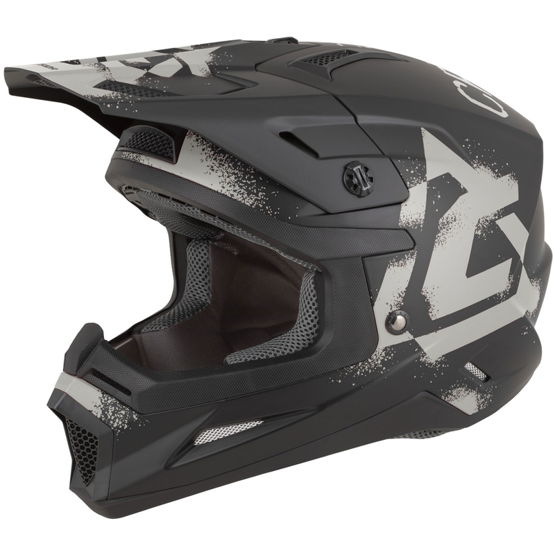 Cassida Cross Cup 2 Crew motorcykel motocross hjelm mat sort-sand