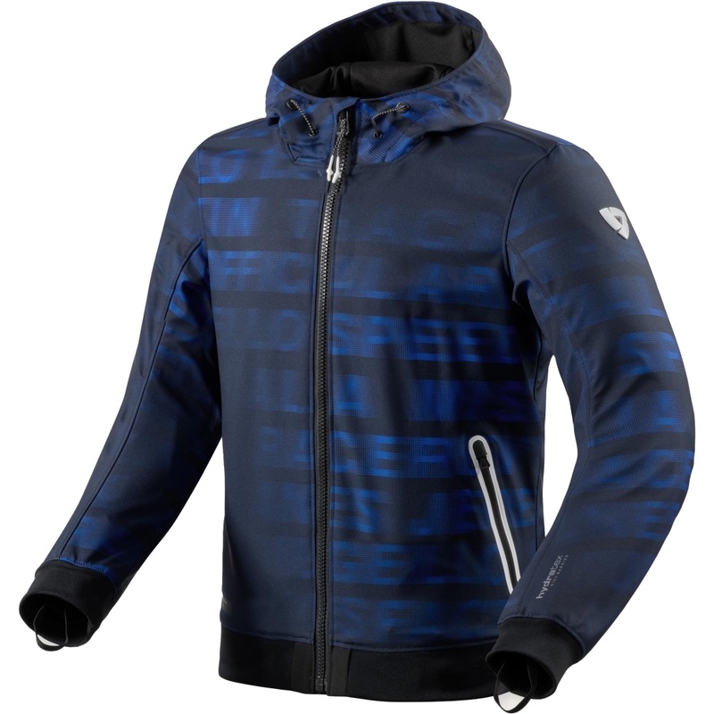 Revit Saros WB softshell motorcykeljakke blå-blå