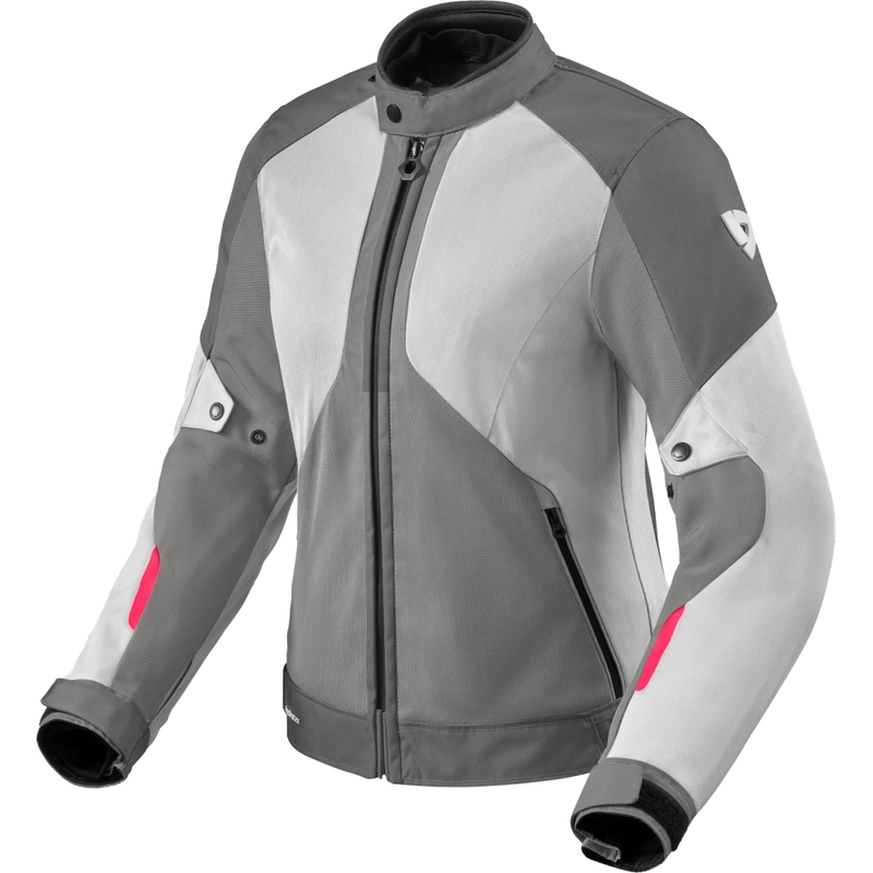 Revit Torque 3 H2O dame motorcykeljakke grå-pink