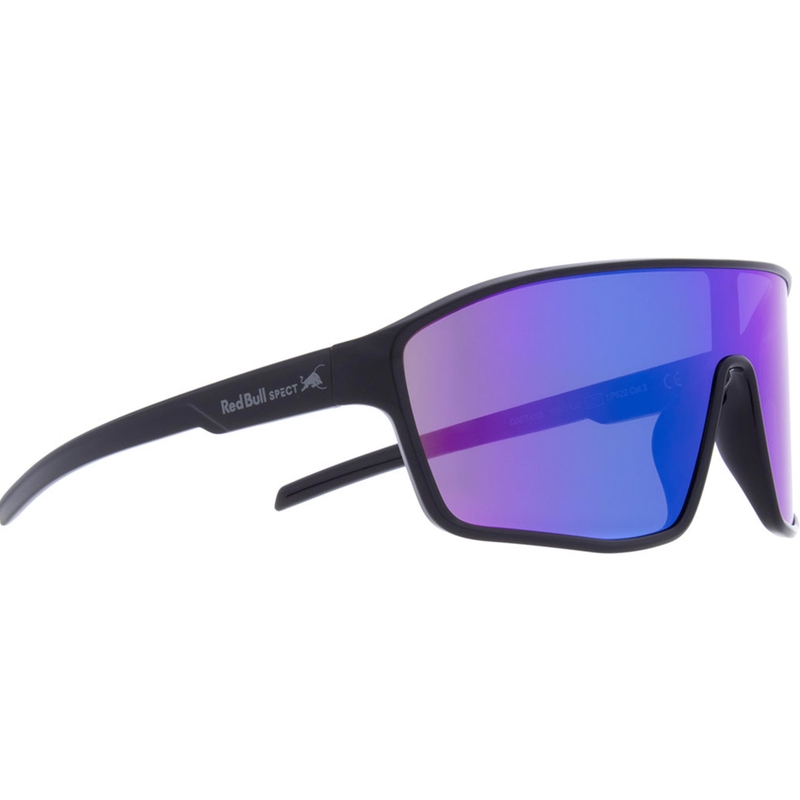 Red Bull Spect Daft solbriller sorte med lilla linser