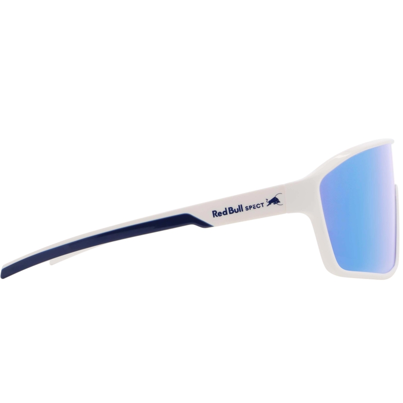 Red Bull Spect Daft solbriller hvide med blå linser