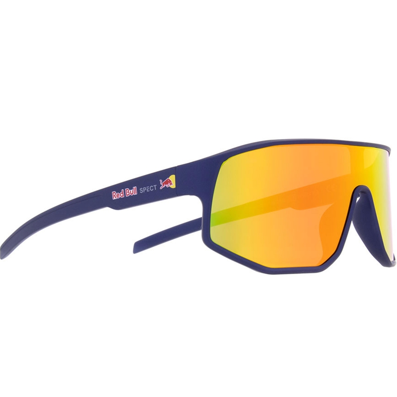 Red Bull Spect Dash solbriller blå med orange linser