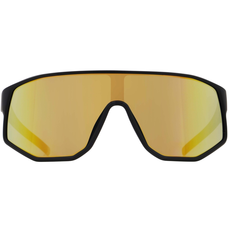 Red Bull Spect Dash solbriller sorte med blå-gule linser