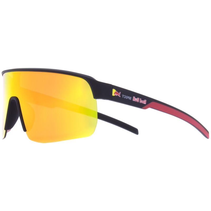Red Bull Spect Dakota solbriller sorte med orange linser