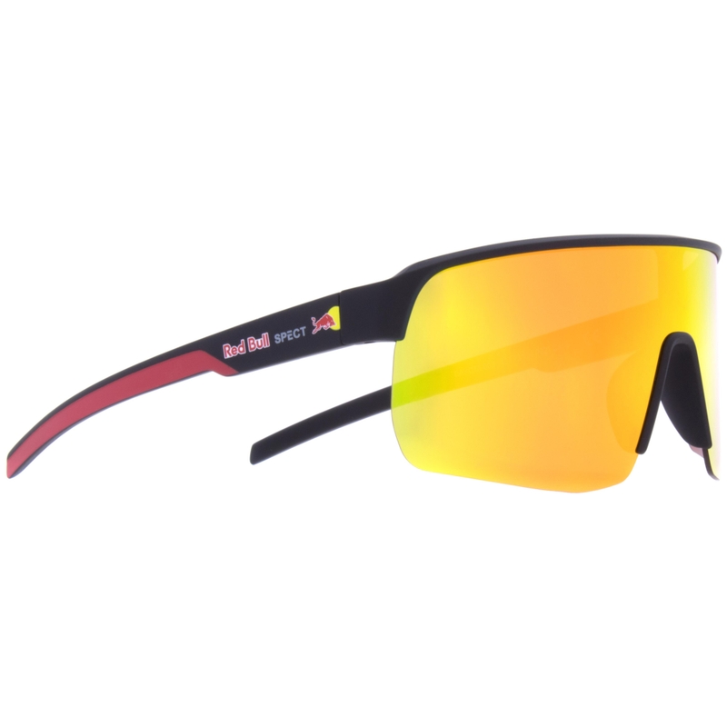 Red Bull Spect Dakota solbriller sorte med orange linser