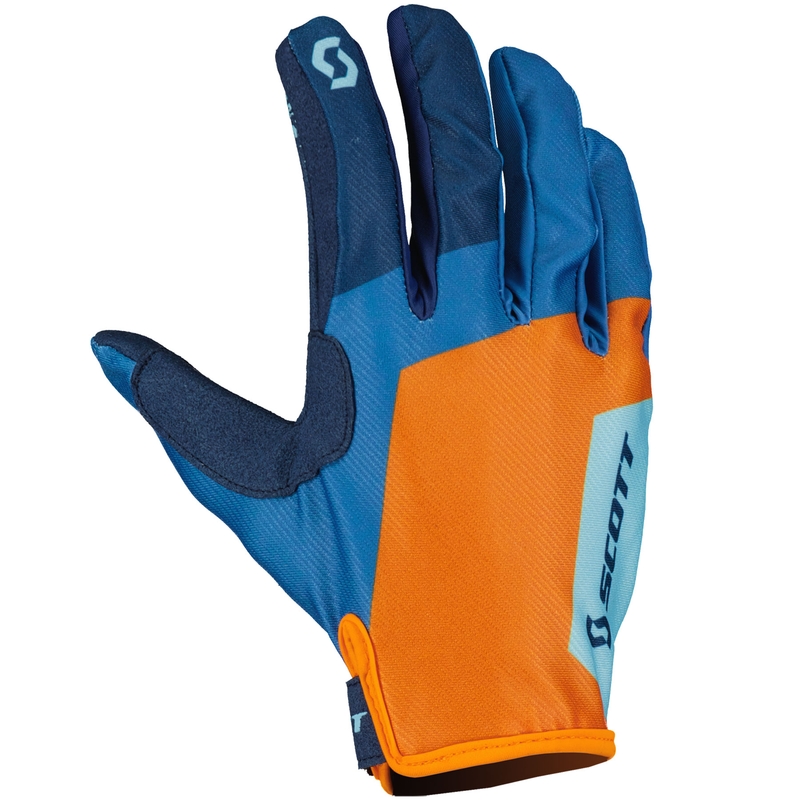 SCOTT 350 FURY EVO Motocrosshandsker Børn Blå-Orange