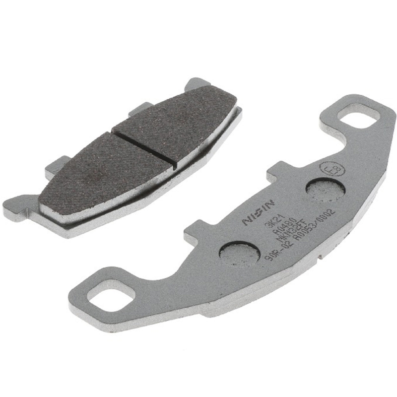 Bremseklodser NISSIN halvmetallisk gummiblanding M501-402 2 stk.