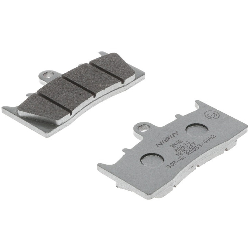 Bremseklodser NISSIN halvmetallisk gummiblanding 81x46x8 mm 2 stk.