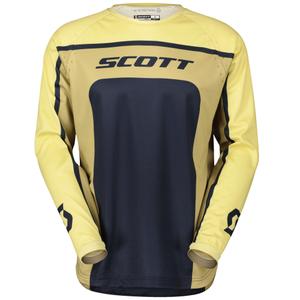 Motocross trøje SCOTT 350 TRACK EVO beige-blå