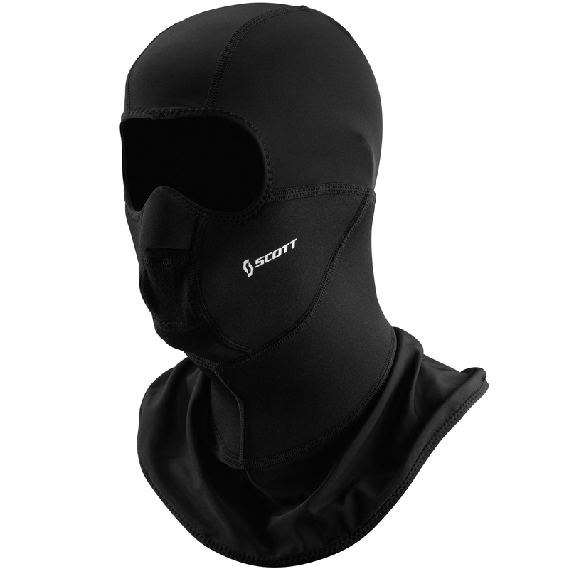 Motorcykelhjelm SCOTT FACE HEATER sort