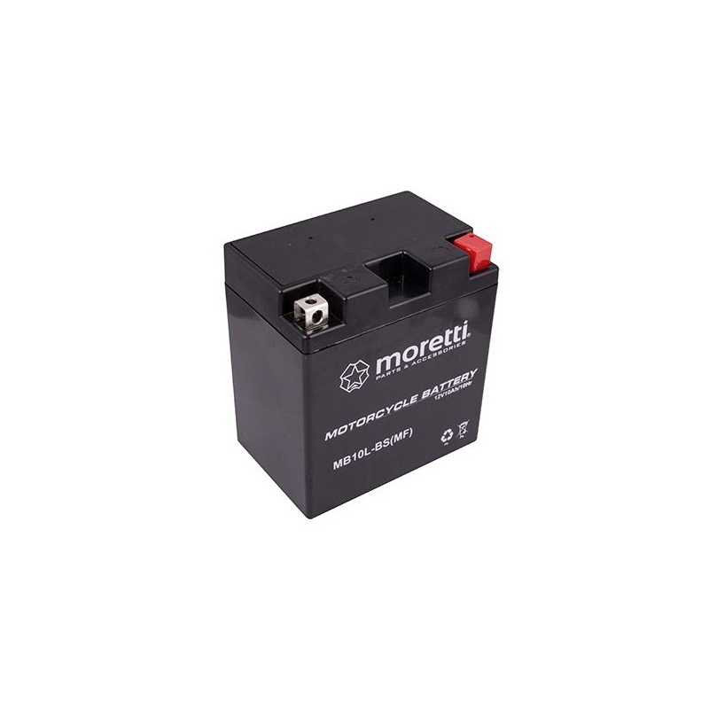 Moretti MB10L-BS vedligeholdelsesfrit gelebatteri, 12V 10Ah
