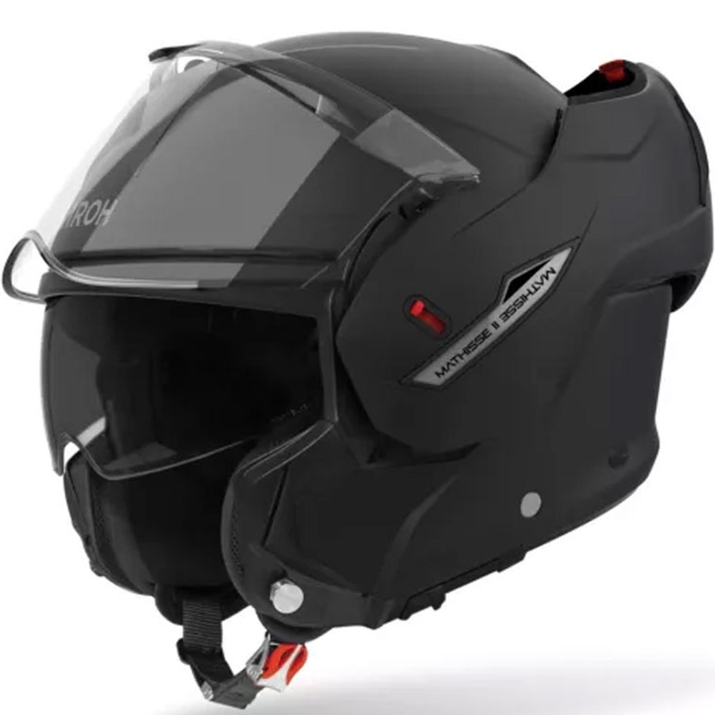 Airoh Mathisse 2 Color flip-up motorcykelhjelm, matsort