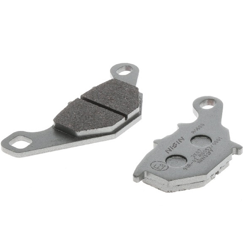 Bremseklodser NISSIN halvmetallisk gummiblanding M501-410 2 stk.