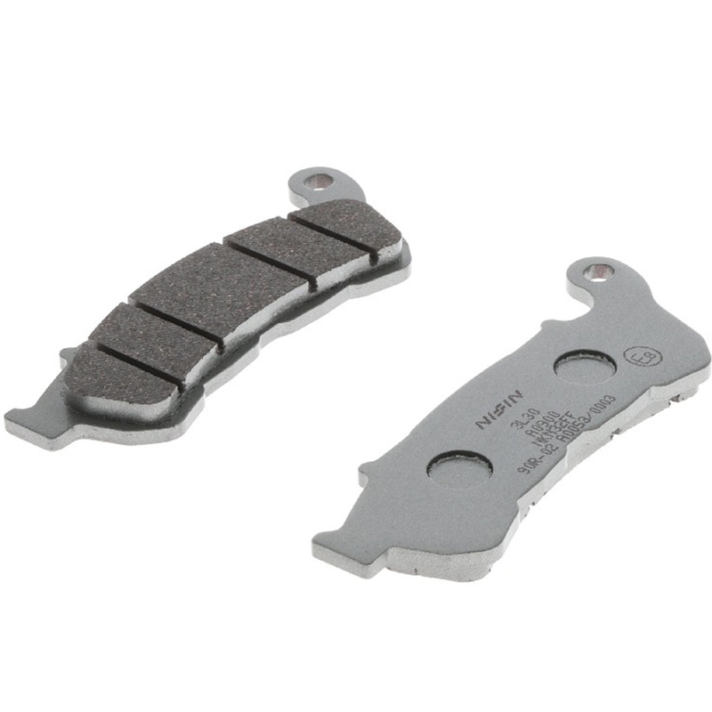 Bremseklodser NISSIN halvmetallisk gummiblanding 118x45,2x9,1 mm 2 stk.