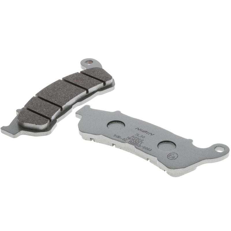 Bremseklodser NISSIN halvmetallisk gummiblanding 118x45,2x9,1 mm 2 stk.