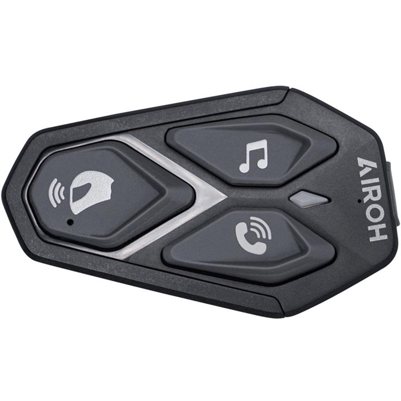 Bluetooth motorcykel intercom Airoh AWC2 sort