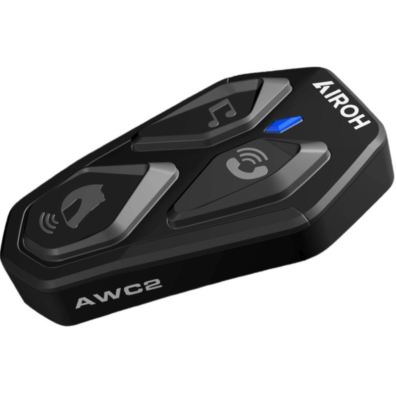 Bluetooth motorcykel intercom Airoh AWC2 sort